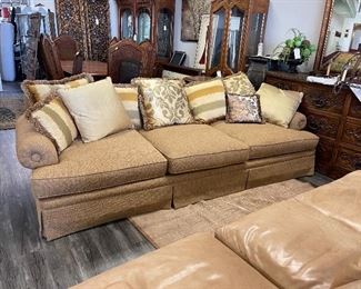 E.j. Victor goose down sofa $900 