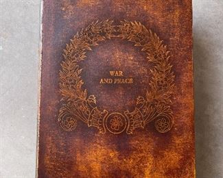War and peace storage book $20