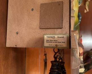 Vintage Swiss Thorens cuckoo clock