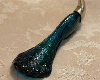 Vintage Avon peacock perfume bottle