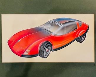 Some of the incredible commercial art work done by our client’s father