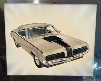 Some of the incredible commercial art work done by our client’s father