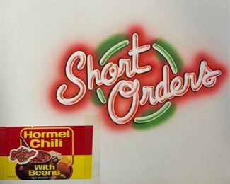 Some of the incredible commercial art work done by our client’s father