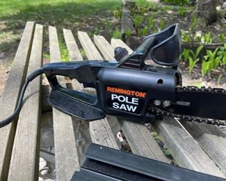 Remington electric pole saw