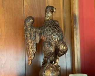 1964 Ethan Allen cast iron American eagle 