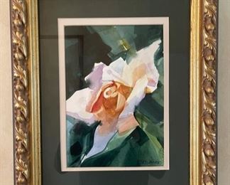 Small scale original watercolor