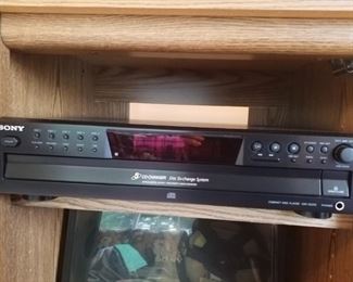 Sony 5 CD changer