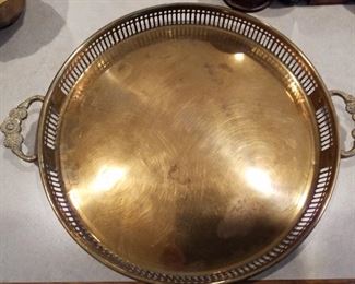 Brass tray