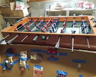 Fuseball and game table