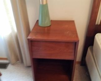 Nightstand and lamp, there are 2 of these lamps