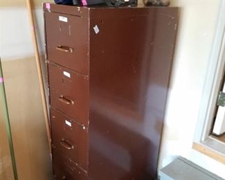 Fire proof filing cabinet