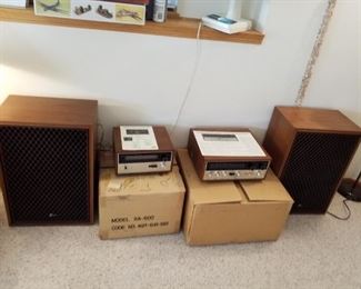 Sansui brand new set. Priced individually