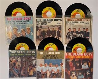 BEACH BOYS - 45’s:
https://www.liveauctioneers.com/catalog/200924

ALBUMS: https://www.liveauctioneers.com/catalog/201476