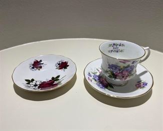 Tea cup and plate