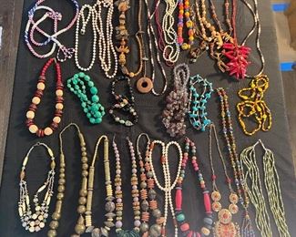 Colorful Costume Jewelry Necklaces