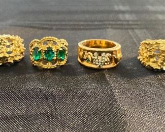 Costume Jewelry rings