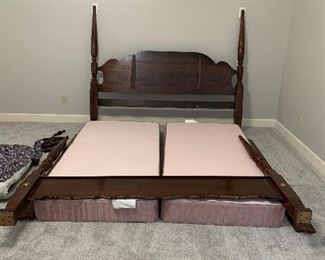King Size Bed - master bedroom (7 pc set) *** Ask a TEAM member to see the bed, access to the bed will be by request ONLY