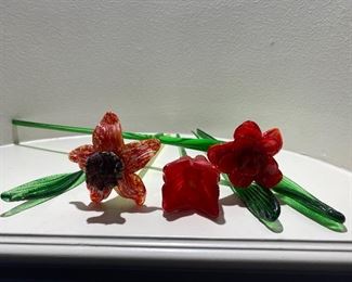 Handmade Glass Floral