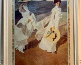 Joaquin Sorolla - Ladies on the Beach - reproduction oil painting