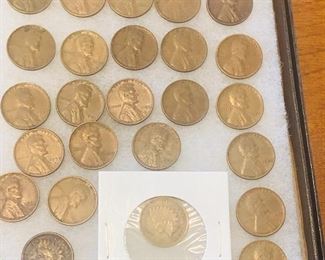Old pennies Lot 
