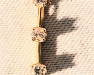 14K Diamond Register and bid online            
 http://missdonnas.hibid.com 