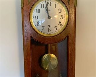 Vedette antique pendulum chime clock (sounds great!)