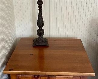 2 door storage cabinet / table