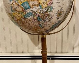 Standing World Globe