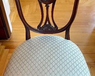 Traditional Mahogany Shield Back Chairs - in excellent condition!