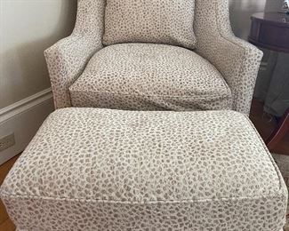 Harden Chair and Ottoman