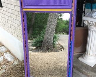 Fun Purple Mirror