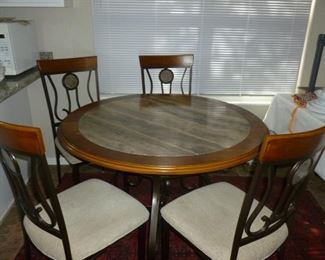 Unusual kitchen (or wherever you want to use it) table & chairs
