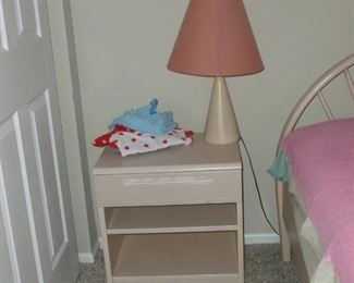 matching nightstand