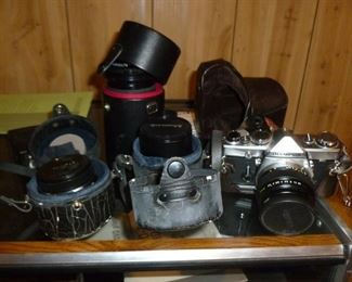 vintage Camera & lenses