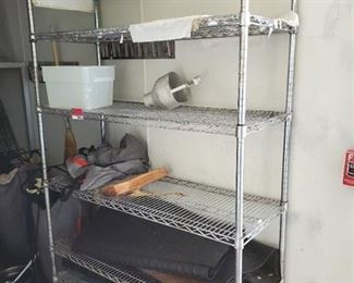 6ft Rolling Metro Rack