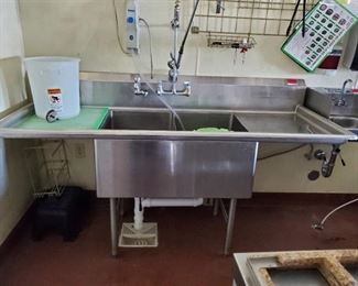 Stainless Steel 2 Bay Sink