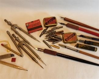 Antique Eagle Esterbrook Steel Pen Mfg. Ink pen collection