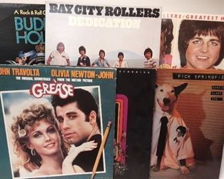 Bay City Rollers, Rick Springfield, Grease, Buddy Holly