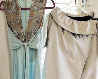 Vintage dress and cool style 60's jacket. 