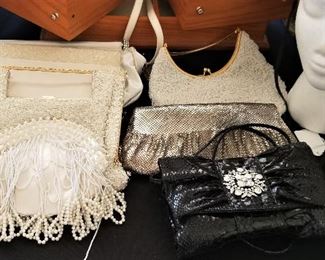 Vintage purses too!