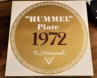 1972 Hummel plate