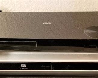 Samsung Blu Ray 3D player and a Lite-on DVD recorder