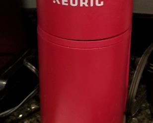 Keurig coffee pots in different sizes.