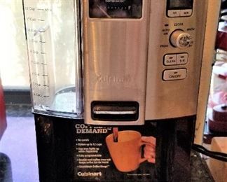 Cuisinart coffee maker. One cup at a time. 