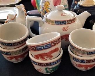 Asian teaset