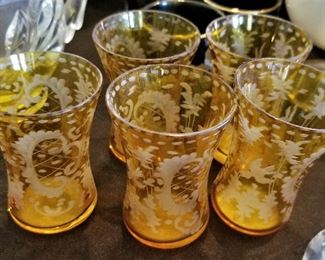 Vintage gold glasses