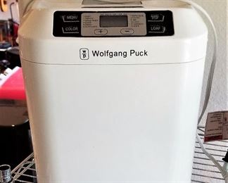Wolfgang Puck bread machine.