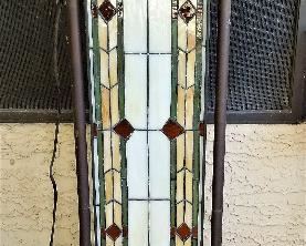 Stained glass electric fountain. This is not too big and would be cool in an entryway or even a bathroom. Good Feng Shui running water in a home.