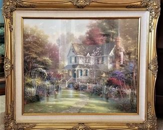 Thomas Kinkade art 