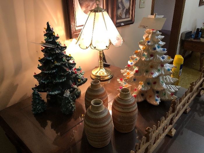 Ceramic Christmas trees 